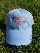 Load image into Gallery viewer, Quarantine Hair Don&#39;t Care Snap Back Hat
