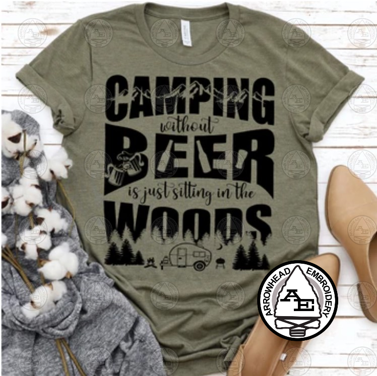 Camping Without Beer Shirt