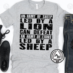 Lions and Sheeps Shirt