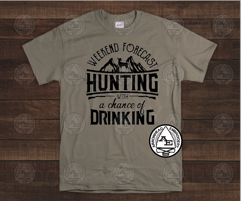 Weekend Forecast of Hunting Shirt