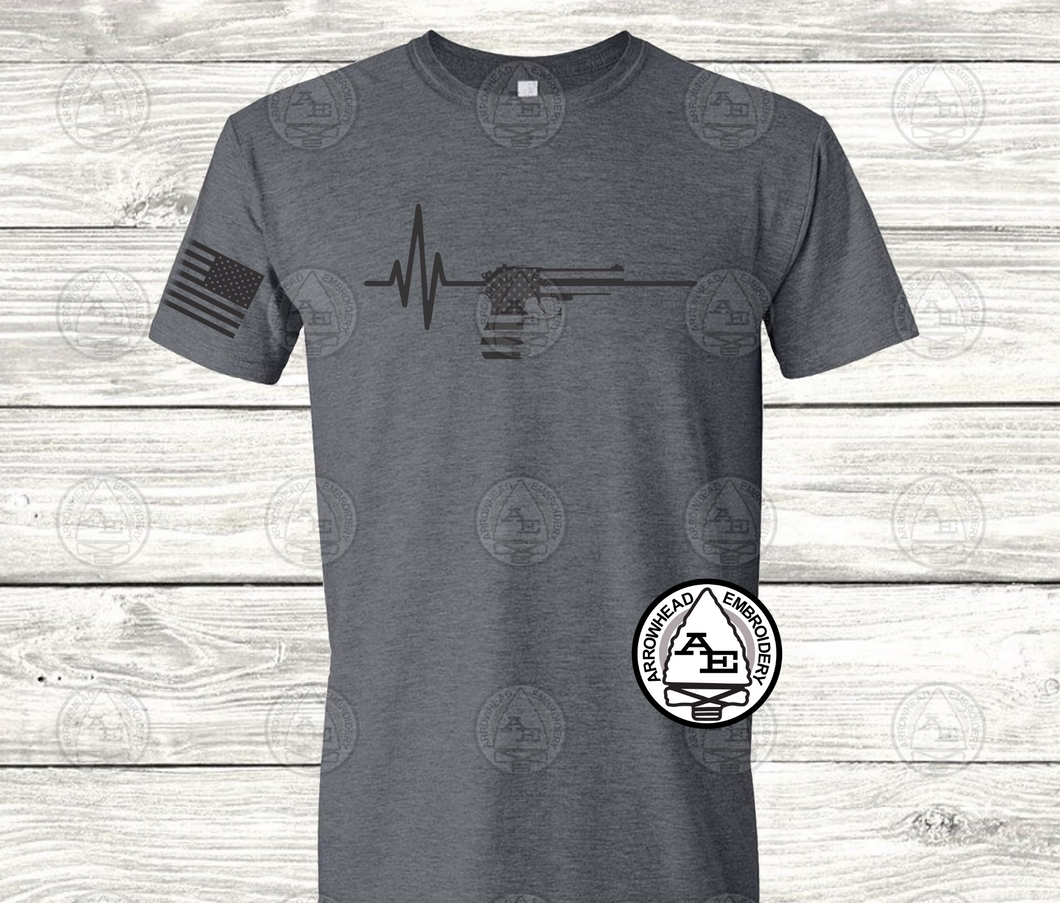 Gun Heartbeat Shirt